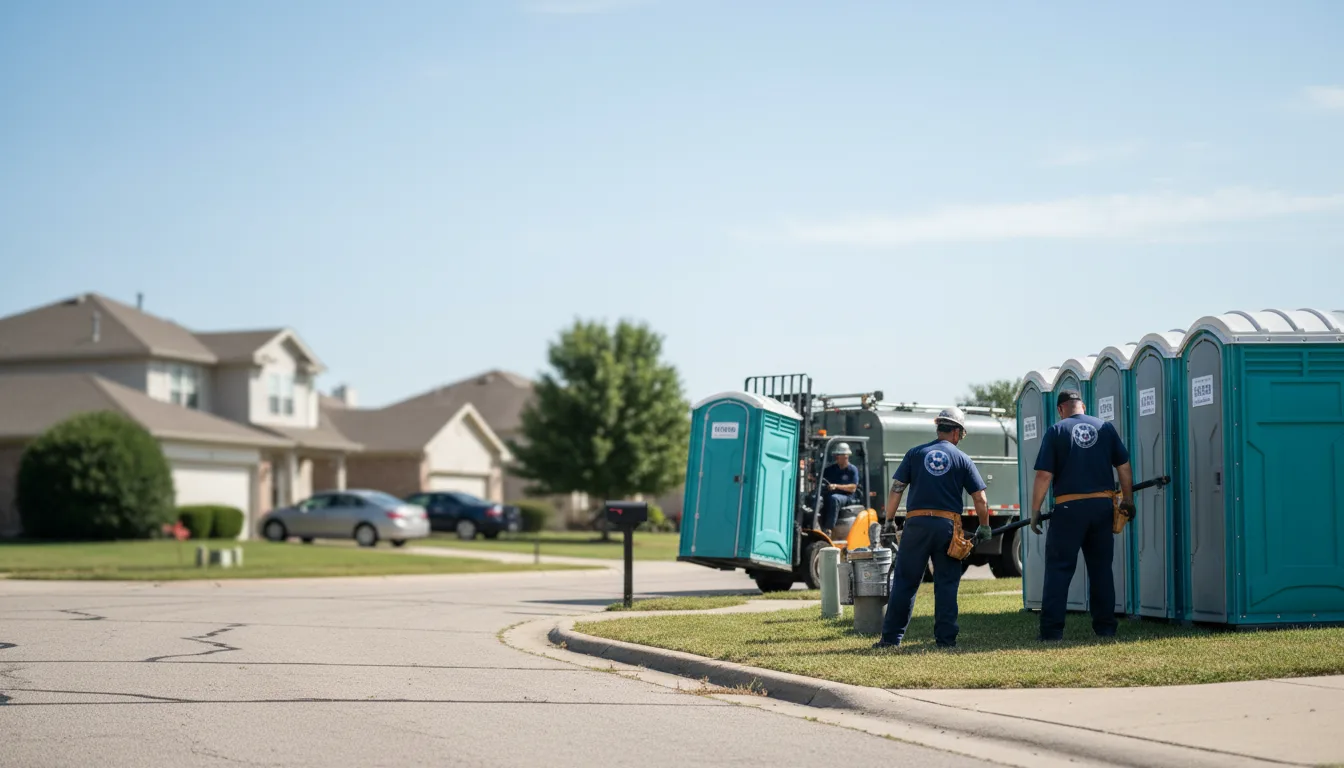 Porta Potty Rental in Sidney, OH near me